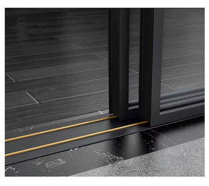 Puertas interiores <span class=keywords><strong>de</strong></span> lujo <span class=keywords><strong>para</strong></span> casas Hojas <span class=keywords><strong>de</strong></span> vidrieras Puertas corredizas <span class=keywords><strong>de</strong></span> <span class=keywords><strong>aluminio</strong></span> Interior Delgado Estrecho con marco Puertas corredizas <span class=keywords><strong>de</strong></span> vidrio - Product Image 5