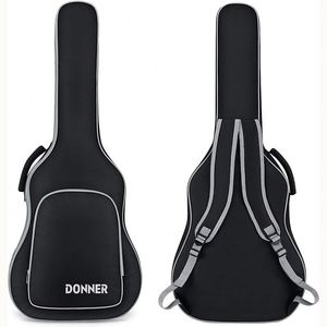 Caja de Violín de compresión ligera y resistente a los golpes de tamaño completo con muestra gratis, correa de hombro ajustable, funda de guitarra, bolsa de concierto - Product Image 1