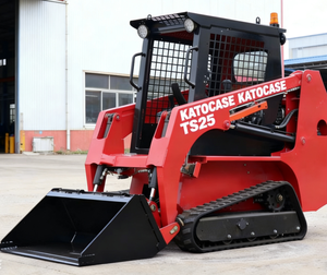 БЕСПЛАТНАЯ ДОСТАВКА: Мини-погрузчик KATOCASE на гусеничном ходу, 1,5 тонны, с дизельным двигателем Kubota и коротким радиусом поворота. - Product Image 1