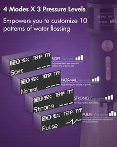 뜨거운 판매 무료 샘플 물 치실 구강 샤워 구강 세정기 치아 세정제 치아용 전기 치실 - Product Image 4