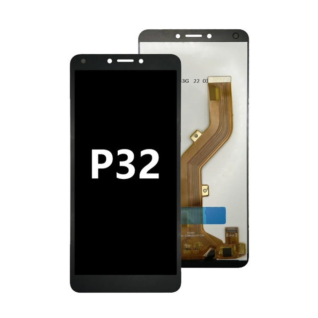 For Itel P32 LCD Screen Replacement, Full View Touch Display Digitizer, Complete Assembly