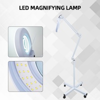 New Salon LED Magnifying Stand Light Adjustable Arm CE Certified Whitening Skin Rejuvenation Pore Cleaning Face/Eyes/Body Beauty