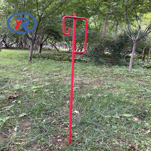 Poteau <span class=keywords><strong>en</strong></span> poudre thermolaquée rouge <span class=keywords><strong>en</strong></span> vente chaude pour une installation facile et un prix plus bas - Product Image 1