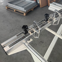 Scie à table horizontale de précision Vortek MJ3200, coupe à 45/90 degrés, longueur de table de 3200 mm, scie à panneaux de bois, 5,5 kW