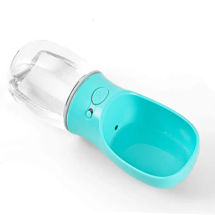 متعددة الوظائف الكلب جرو المياه زجاجة الغذاء الصف البلاستيك BPA الحرة الكلب السفر موزع مياه