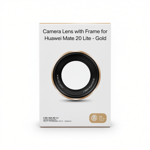 Obiettivo della fotocamera con cornice per Huawei Mate 20 Lite - Oro - Product Image 2