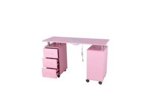 Table à ongles pliante en bois HONGZI HZ2041 pour salon <span class=keywords><strong>de</strong></span> beauté moderne, avec collecteur <span class=keywords><strong>de</strong></span> poussière, super résistante, mobilier <span class=keywords><strong>de</strong></span> <span class=keywords><strong>manucure</strong></span> commercial, Zhejiang - Product Image 3