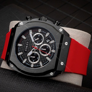 Reloj de Pulsera de Lujo con Logotipo Personalizado, Fecha, Día y Año, Cronógrafo de Cuarzo Resistente al Agua para Hombre, OEM - Product Image 5