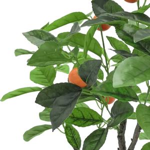 Bas prix oranger artificiel 60cm de haut Simulation plantes vertes dessus de Table pour salon décoration d'hôtel - Product Image 4