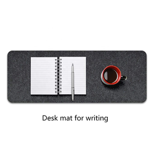 Grand tapis de souris antidérapant en feutre avec Logo personnalisé pour bureau - Product Image 4