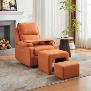<b>Adjustable</b> Modern Luxury Nail Salon Spa Massage Chair Heat/kneading Pipeless Jet System Vibration Leather Reclining Seat - Product Image 2