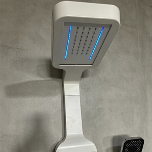 Intelligent Digital Display Shower Head Set Rectangle Thermostatic With Temperature Display For Hotel And Household Use - Product Image 2