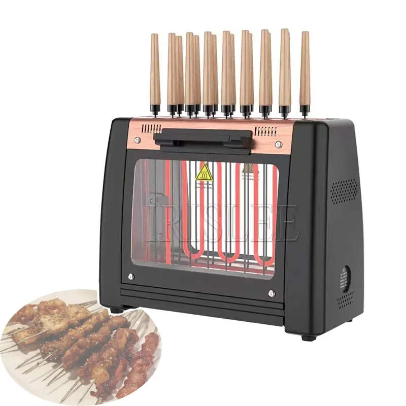 Gril de poulet kebab vertical multifonctionnel Shawarma Machine Gril électrique d'intérieur pour poulets de chair