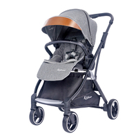 Poussette convertible intelligente pour bébé, poussette pliable pour enfants