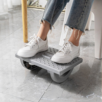 Repose-pieds avec nœuds de massage sous le bureau, antidérapant, ergonomique, repose-pieds oscillant en plastique, repose-pieds pour ordinateur de bureau pour la maison et le bureau