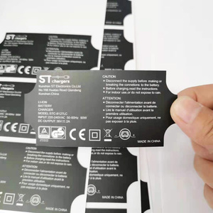 Argento PET Label Roll resistente al calore bollitore elettrico e interruttore elettrico adesivi per telefoni cellulari e altoparlanti - Product Image 2
