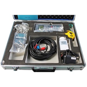 Morsetto portatile del misuratore di portata ultrasonico portatile sul flussometro digitale per la misurazione del liquido chimico dell'olio dell'acqua - Product Image 4