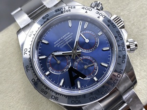Reloj Mecánico Impermeable de Calidad Super Clon, Fábrica VS, Acero 904L, Movimiento 4131, Cronógrafo Multifunción, Azul - Product Image 2