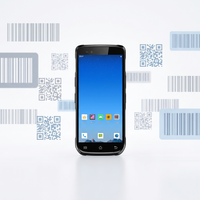 Lecteur de codes-barres portable Android 12, 5000 mAh, écran 6,0 pouces, processeur octa-core 2,0 GHz, lecture 1D/2D, RFID UHF, IP67, robuste, étanche, PDA en stock