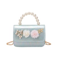 Sacs pour enfants pas chers, sac à main princesse tendance avec perles, sac à bandoulière mignon pour petite fille, vente en gros mixte