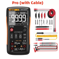 Q1 9999 Counts Multimeter Otomatis Digital Multimeter Standar True-RMS