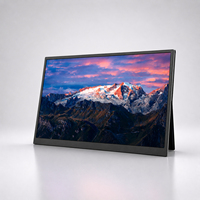 Monitor de Video para el Hogar de 17.3 Pulgadas, Pantalla Portátil FHD IPS HDR con Entrada MINI HD-IN y Entrada de Alimentación de 5V-3A, Monitor para Juegos
