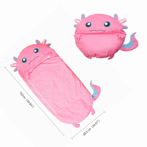 Tappetino per il Sonno Personalizzato per Bambini, Sacco a Pelo Morbido a Forma di Animale <span class=keywords><strong>3</strong></span> in 1, Tappetino per Dormire, Personaggio Morbido per Giocare, <span class=keywords><strong>Regalo</strong></span> per Asilo Nido, Scuola Materna, Scuola dell'Infanzia - Product Image 2