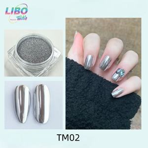 Vente en gros de poudre de chrome miroir magique 24 couleurs de poudre de chrome lisse et brillant en titane Pigment pour ongles DIY - Product Image 4