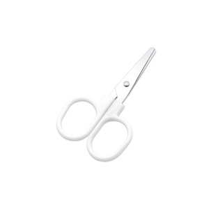 Stainless Steel Mini Scissors White Straight Head For Paper Crafts Household Use - Product Image 3