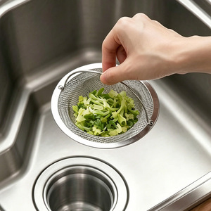 Stainless Steel Sink Strainer Basket With Mesh Filter For Kitchen Drain Drainer Anti Clog Food Strainer - Product Image 4