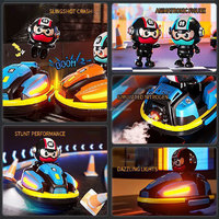 Jeu amusant Rc voiture tamponneuse enfants haute vitesse radiocommande voiture véhicule jouets télécommande course dessin animé RC pare-chocs voiture enfants cadeau