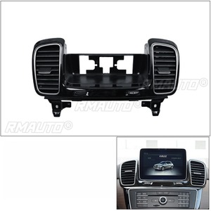 สำหรับ Mercedes Benz GLS W166 W292 ปี 2016-2019 อุปกรณ์ตกแต่งภายนอก ช่องระบายอากาศแอร์ ช่องแอร์หน้ารถ ชุดแต่งแอร์ - Product Image 5