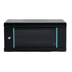 Rack de serveur 2U 5U 4U 9U 8U 6U 3U 15U 12U 14U 10U Mini Racks muraux Étagère de montage bon marché Boîtier métallique en acier 6 pieds Silencieux 12 unités