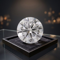Diamant rond de 4,00 carats cultivé en laboratoire, coupe excellente, couleur E, clarté VVS2, certifié IGI, modèle LG3 AURA LUXURIA