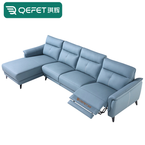 Sang Trọng Hiện Đại Mở Rộng 4 Chỗ Ngồi Có Thể Ngả Cắt <span class=keywords><strong>Sofa</strong></span> Set Ý L Hình Có Thể Ngả Có Thể Ngả Góc <span class=keywords><strong>Sofa</strong></span> Cho Phòng Khách - Product Image 3