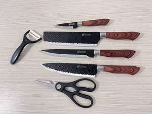 Set 6 pezzi Set <span class=keywords><strong>coltelli</strong></span> <span class=keywords><strong>da</strong></span> <span class=keywords><strong>cucina</strong></span> Top Seller in acciaio inox Multi-funzionale Swiss Set di <span class=keywords><strong>coltelli</strong></span> in ceramica pelapatate - Product Image 4