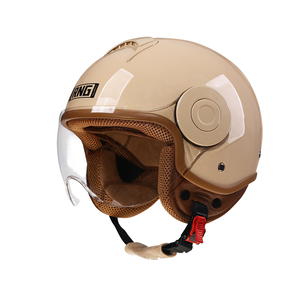 <span class=keywords><strong>Casco</strong></span> Retro <span class=keywords><strong>Vintage</strong></span> Estilo Italiano 3/4, Nuevo Certificado, Material ABS, Logotipo Personalizado Gratuito para Accesorios de Motocicleta y Scooter - Product Image 1