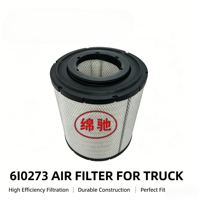 Vente en gros directe d'éléments de filtre à air pour moteur de camion P532473 RS3508 6I0273 pour excavatrice