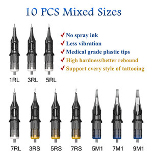 Professional Aluminum Alloy Rotary Tattoo Machine Set with Needle Cartridges for Makeup Body Art Use - Product Image 6