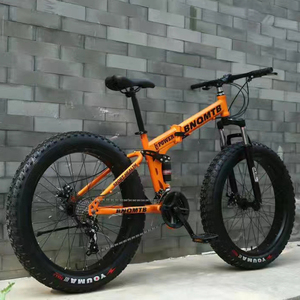 Vélo de montagne pour hommes avec suspension avant, roue en alliage d'aluminium de 26 pouces, pneu large de 2,125 pouces, pour la neige et la plage - Product Image 2