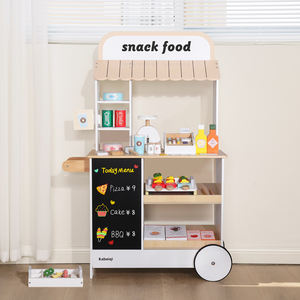 Camions de nourriture en <span class=keywords><strong>bois</strong></span> populaires pour enfants, jeu de rôle Hoye Crafts, nourriture en <span class=keywords><strong>bois</strong></span> mignonne pour en-cas - Product Image 3