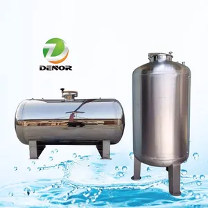 Tanque de almacenamiento de bebidas de jugo de acero inoxidable de grado alimenticio/tanque de almacenamiento de calefacción y refrigeración con agitador