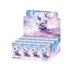 ชุดกล่องปริศนา popmart x leagues <span class=keywords><strong>of</strong></span> <span class=keywords><strong>Legends</strong></span> Chibi ของแท้กล่องอะนิเมะของสะสมของขวัญของตกแต่งบ้าน - Product Image 1