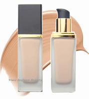 Fond de teint Vegan à couverture complète, étiquette privée, imperméable, brillant, mat, contrôle de l'huile, correcteur de maquillage, 24h