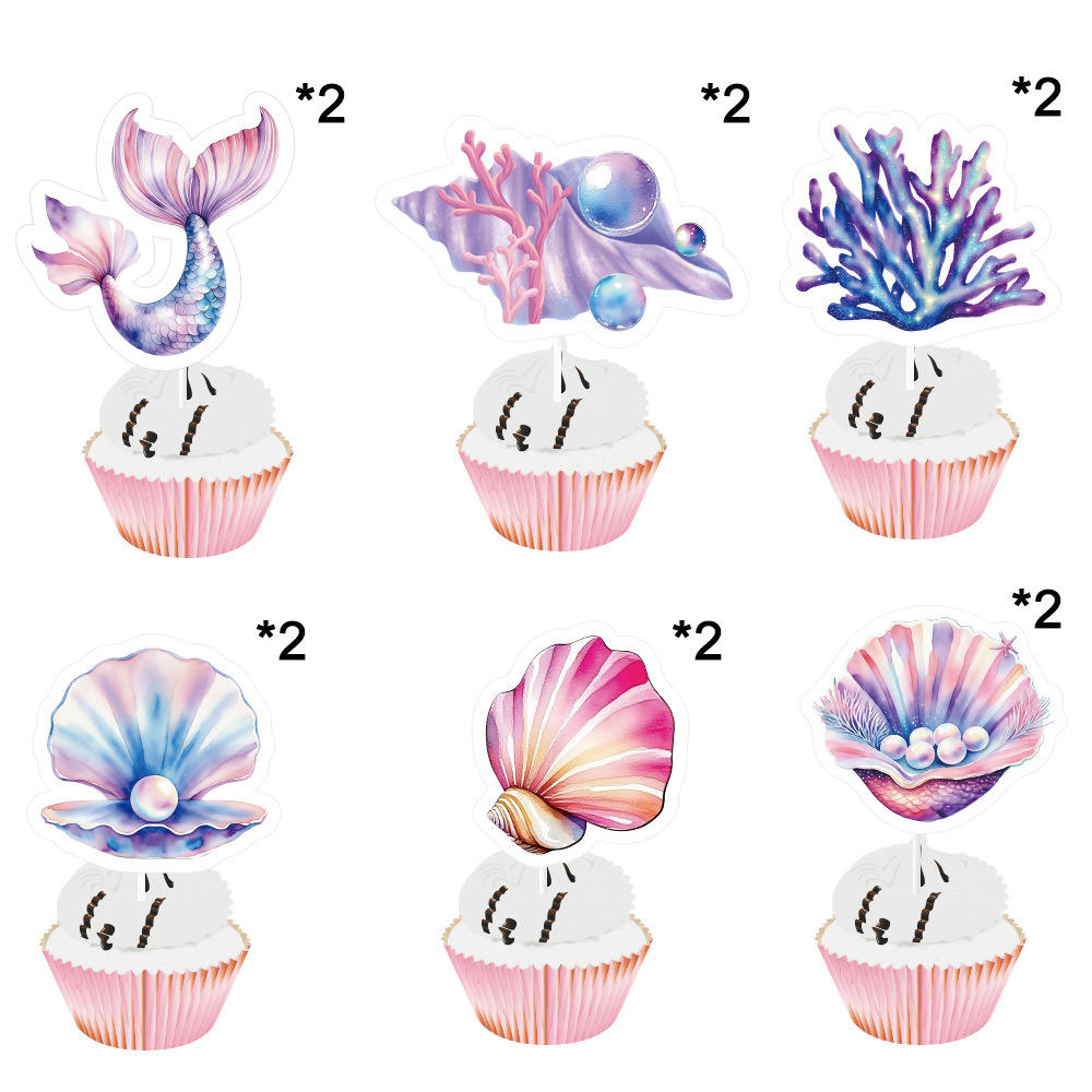 Small Cake Topper 12pcs