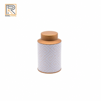 Boîte en métal personnalisée pour poudre de matcha de qualité alimentaire, imprimée en offset coloré, pour bonbons, vente en gros, fournisseur en vrac