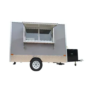 New Design Australia Standard Customized Mobile Food Cart Food Trailer Cart With Snack Machine