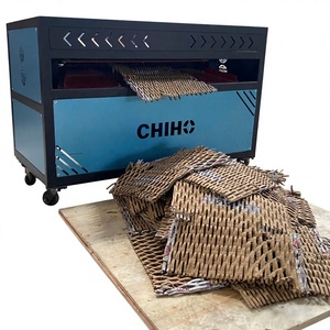 CHIHO CHP-200 Automatic Carton Shredder Eco-Friendly <b>Paper</b> Waste Processing Machinery Industry Use 220V/2.2kW 250kg Steel - Product Image 1