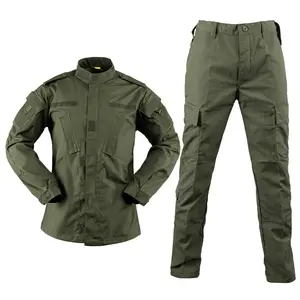 男式夹克 & 长裤战术套装厚迷彩服制服