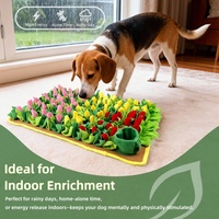 Tapis de désodorisation interactif pour chats et chiens, jouet doux pour la recherche de nourriture et l'entraînement en intérieur